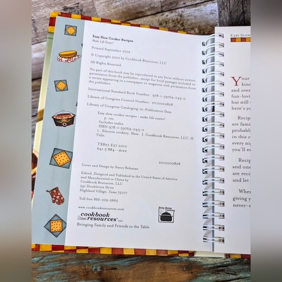 Cookbook Resources 2 Spiral Hardcover Book Bundle - Picture 11 of 15